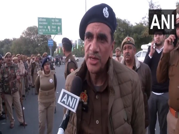 Noida DCP Vidhya Sagar Mishra (Photo/ANI) 