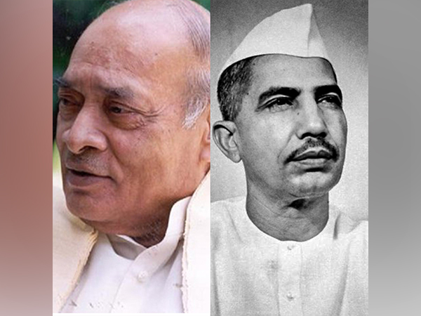 former PM PV Narasimha Rao (Left) and Chaudhary Charan Singh (Right) (Photo/ANI)
