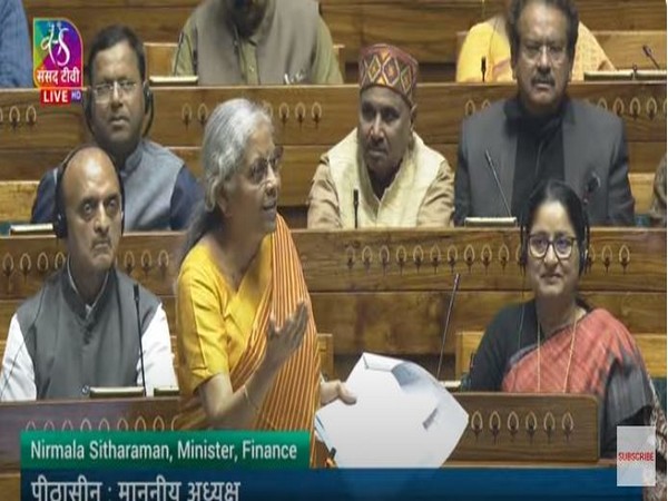 Union Finance Minister Nirmala Sitharaman (Photo/Sansad TV)