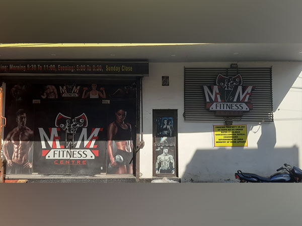 Visual of the gym from where seziure was made (Photo/ANI)