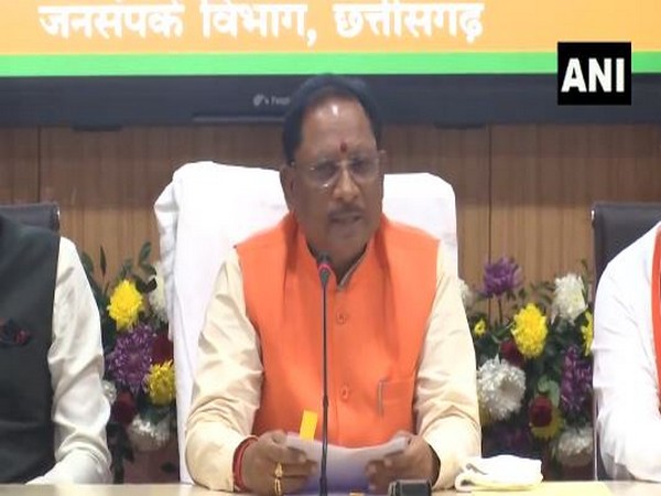 Chhattisgarh Chief Minister Vishnu Deo Sai (Photo/ANI)