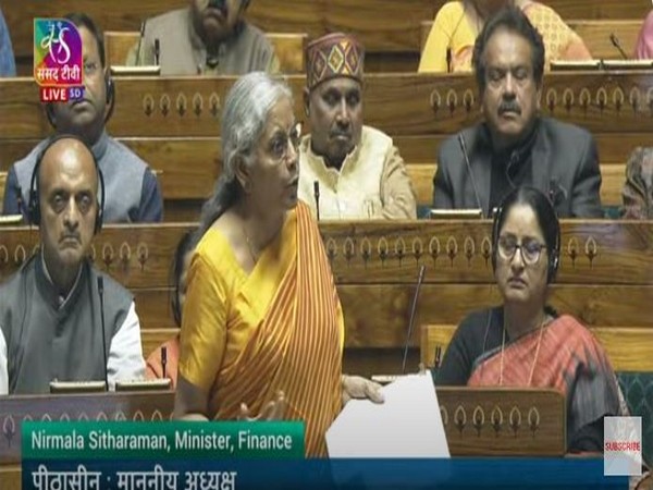 Union Minister Nirmala Sitharaman (Photo/Sansad TV)