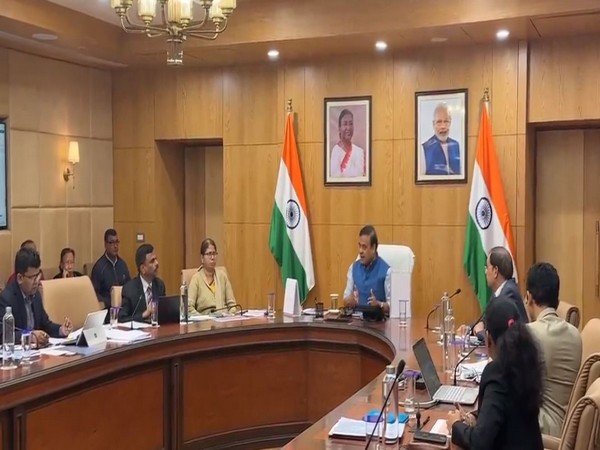 Assam Chief Minister Himanta Biswa Sarma chairs meeting (Photo/@CMOfficeAssam)