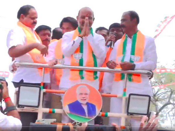 BJP MP Bandi Sanjay Kumar commenced his 'Prajahita Yatra' (X/bandisanjay_bjp)
