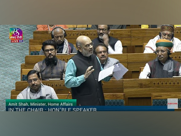 Union Home Minister Amit Shah (Photo/Sansad TV)