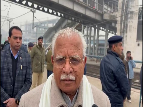 Haryana Chief Minister Manohar Lal Khattar. (Photo/ANI)