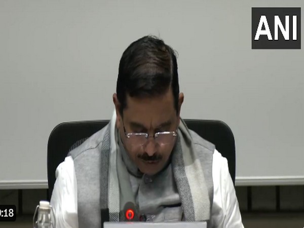 Union Minister of Parliamentary Affairs Pralhad Joshi (Photo/ANI)