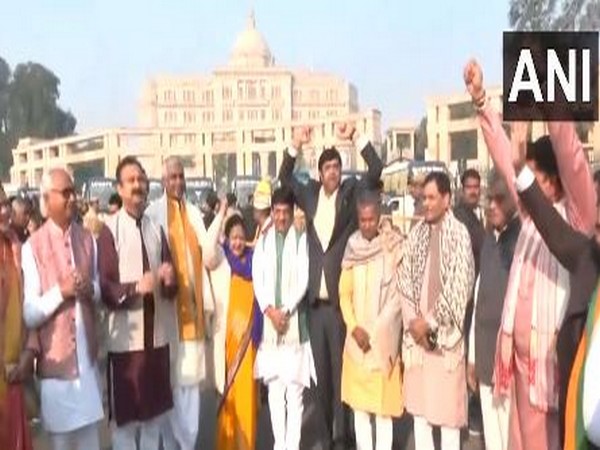 UP Chief Minister, MLAs to visit Ayodhya today (Photo/ANI)