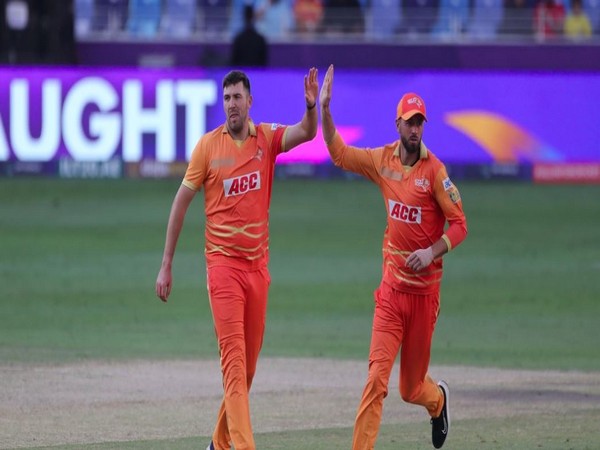 Gulf Giants players celebrating. (Photo- ILT20)