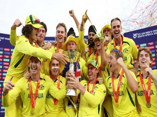 Australia players celebrating (Photo: ICC/X)