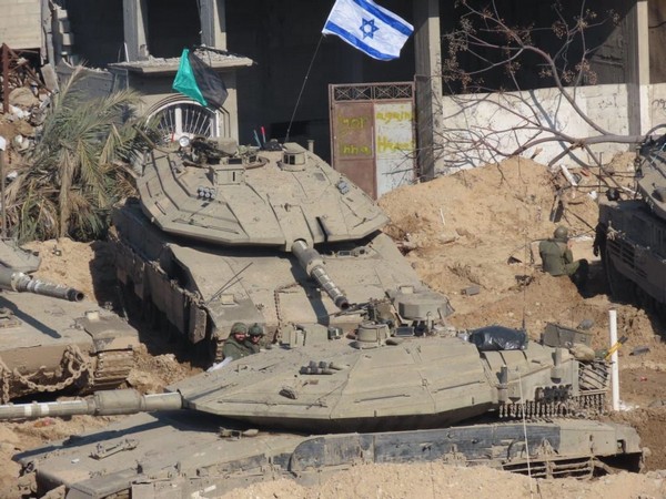 Israeli military forces in Khan Yunis, Gaza (Photo/TPS)