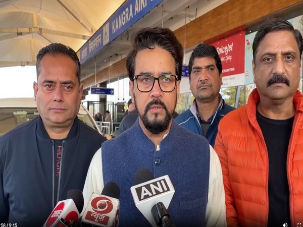 Union Minister Anurag Thakur (Photo/ANI) 