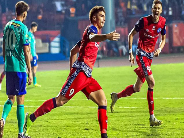 Jamshedpur FC players celebrating. (Photo- ISL)