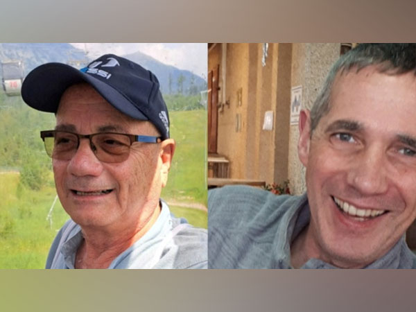 Hostages Louis Hare (left) and Fernando Simon Marman who Israeli military claimed to have rescued from Gaza (Picture Credit/ Reuters)