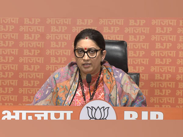 Union Minister Smriti Irani (Photo/ANI)