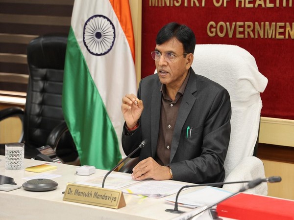 Union Health Minister Mansukh Mandaviya virtually addresses 5th Foundation Day celebration of NCI (Photo/X @mansukhmandviya)