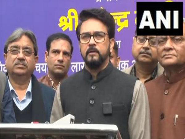 Union Minister Anurag Thakur (Photo/ANI)