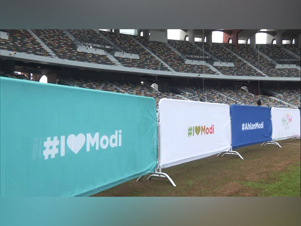 Preparations are underway for 'Ahlan Modi' event in Abu Dhabi, UAE (Photo/UAE)