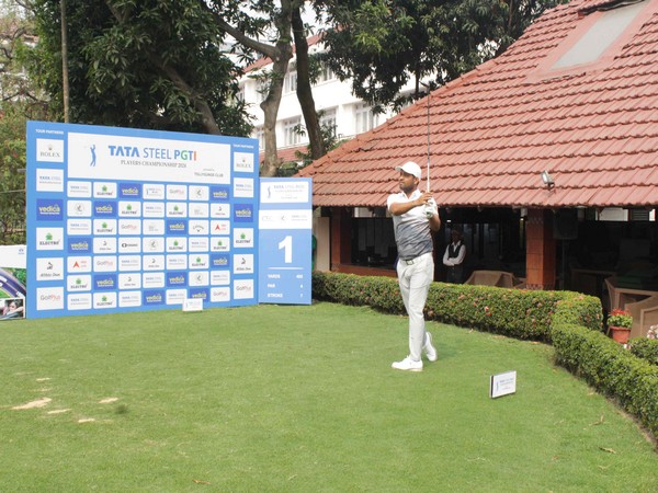 Sachin Baisoya in action during of PGTI Players Championship 2023 (Image: PGTI)