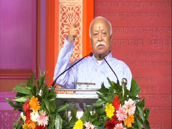 RSS Chief Mohan Bhagwat (Photo/ANI) 