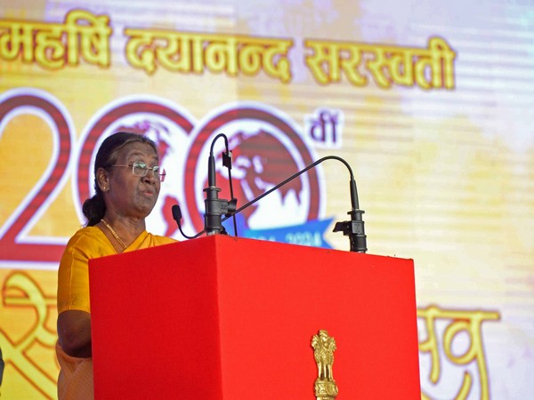 President Droupadi Murmu. (Photo/ANI)