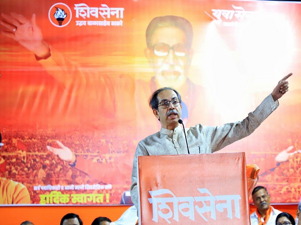 Sena UBT chief Uddhav Thackeray (File Photo/ANI)