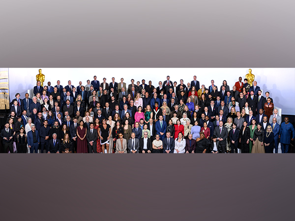 Oscars 2024 Nominees Luncheon group pic (Image source: X)