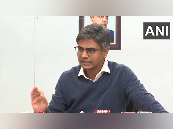 AAP MP Sandeep Pathak. (Photo/ANI)