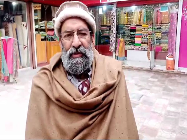 A businessman from PoK, Abdul Razzaq Khan (Photo/ANI)