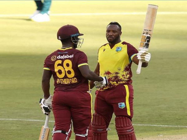 Andre Russell and Sherfane Rutherford (Photo: ICC/ X)
