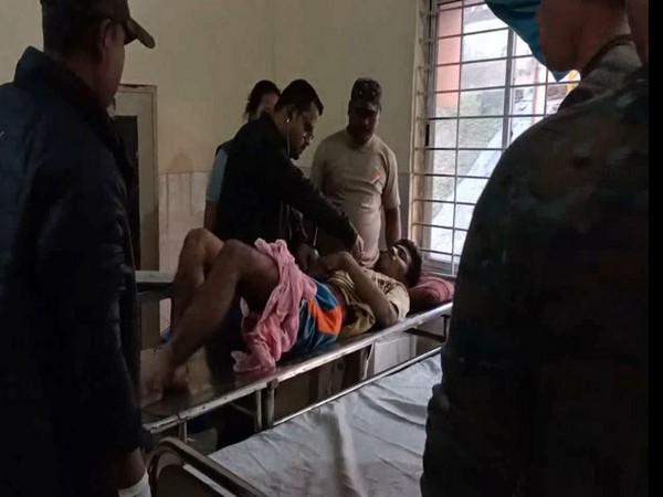    Man injured in rhino attack (Photo/ANI) 