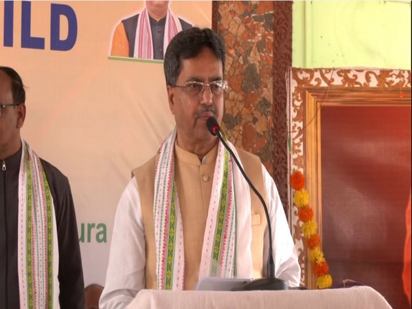 Tripura Chief Minister Manik Saha (Photo/ANI)