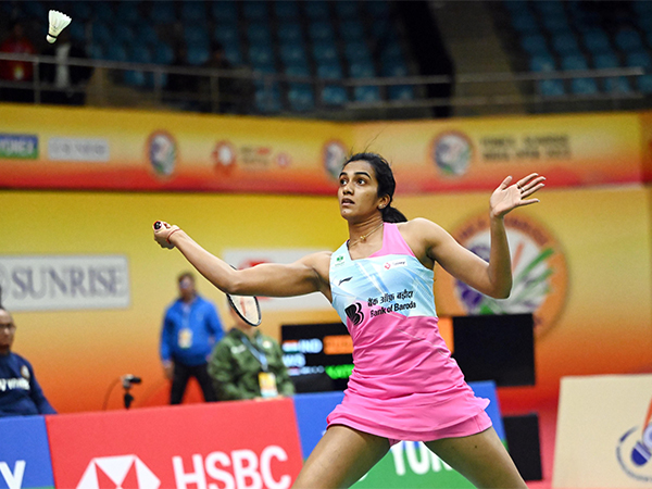 PV Sindhu in action. (Photo- BAI Media)