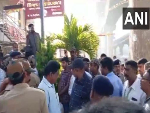 BBMP seals Rockline mall in Bengaluru for non-payment of property tax (Photo/ANI)