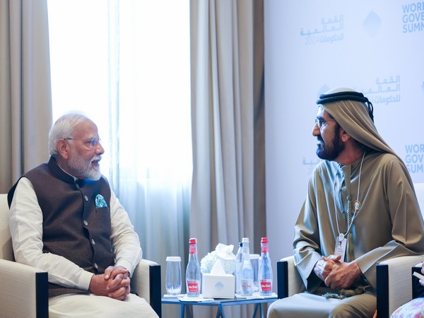 PM Modi, UAE VP Sheikh Mohamed bin Rashid Al Maktoum. (Photo: X//@narendramodi)