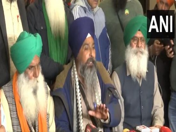 Punjab Kisan Mazdoor Sangharsh Committee General Secretary Sarwan Singh Pandher (Photo/ANI)