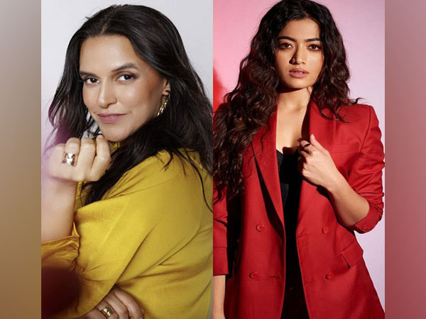 Actors Neha Dhupia and Rashmika Mandanna (Image source: Instagram)