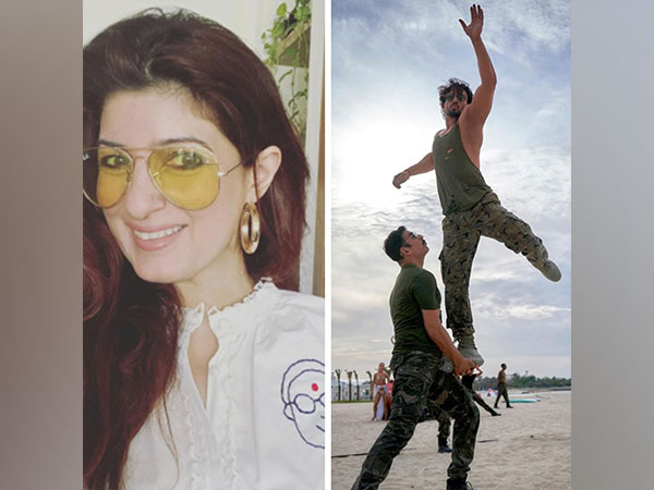 Akshay Kumar, Tiger Shroff, Twinkle Khanna (Image source: Instagram)