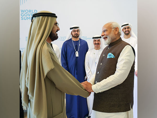 UAE Vice President Sheikh Mohammed bin Rashid Al Maktoum, PM Narendra Modi (Image Credit: X/@NarendraModi)