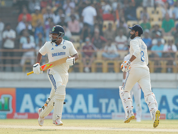 Sarfaraz Khan and Ravindra Jadeja (Photo: BCCI/ X)