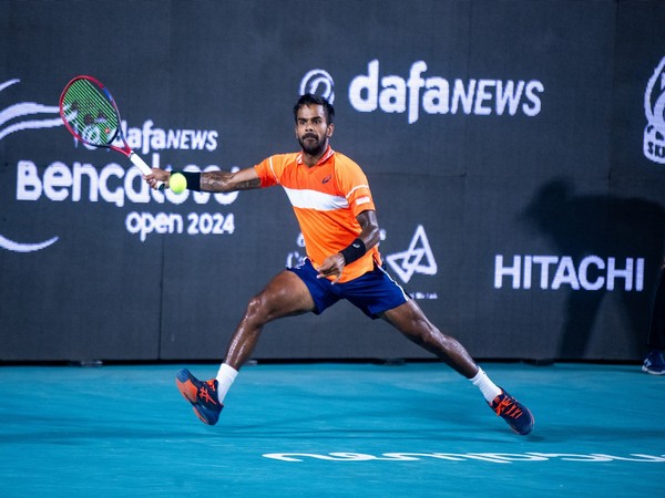 Sumit Nagal. (Photo- KSLTA/Bengaluru Open)