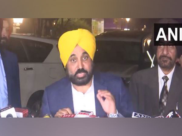 Punjab Chief Minister Bhagwant Mann (Photo/ANI)