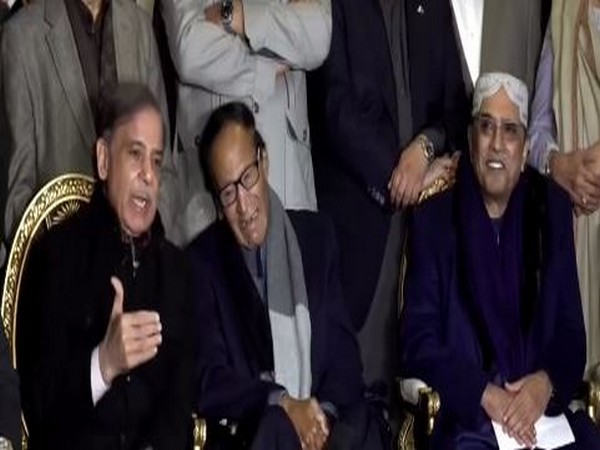 Former PM Shehbaz Sharif, former President Asif Ali Zardari and others leaders (Image Credit: X/@president_pmln)