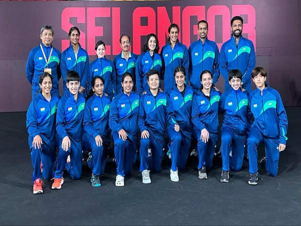 Indian women's badminton team (Image: BAI media)