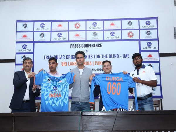 Former India cricketer Mohammed Kaif at launch of Blind Triangular cricket series against Pakistan and Sri Lanka (Image: CABI)