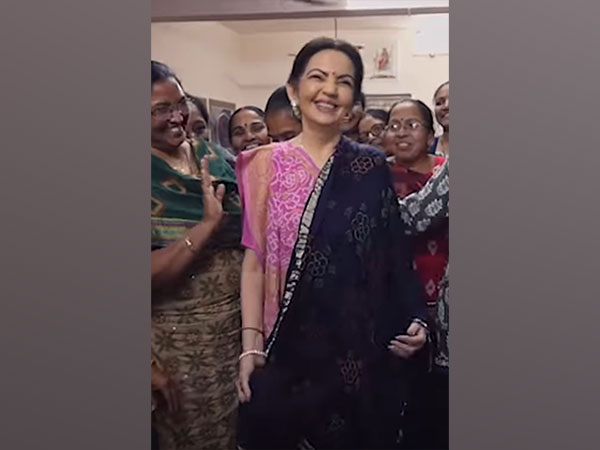 Nita Ambani, founder and chairperson of Reliance Foundation