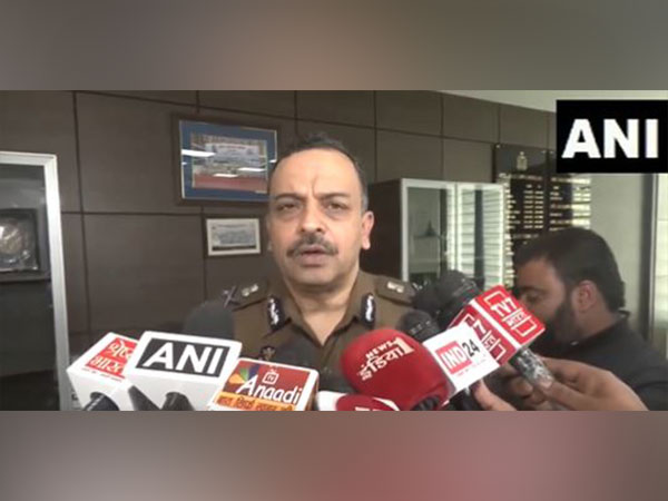 Uttar Pradesh Additional Director General of Police, Law & Order and state STF chief Amitabh Yash (Image/ANI)