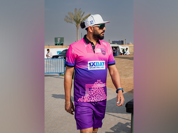 Former India cricketer Yuvraj Singh for New York Strikers Superstars (Image: LCT/NYSS)