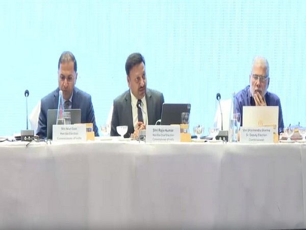 Election Commission of India meeting in Odisha (Photo/ANI)