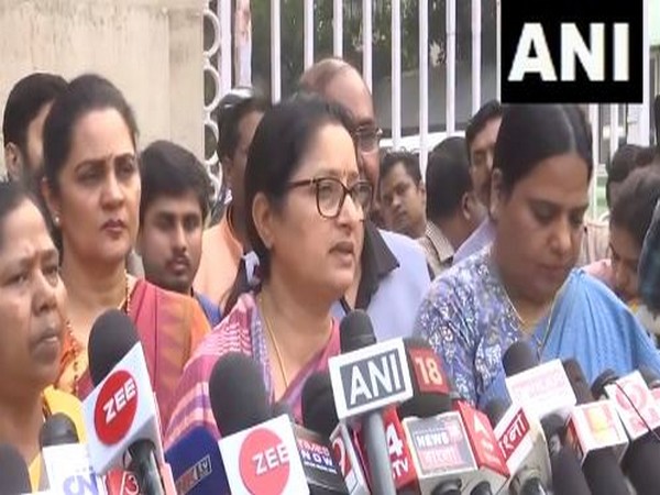 BJP delegation after visting Governor (Photo/ANI)